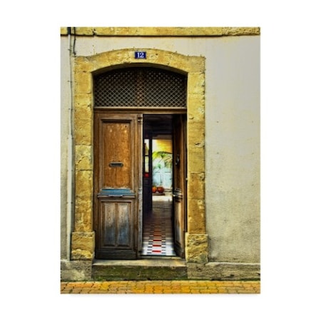 Colby Chester 'Weathered Doorway Iii' Canvas Art,35x47